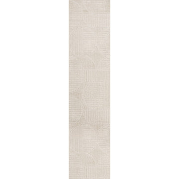 Nordby Geometric Arch Scandi Striped Area Rug